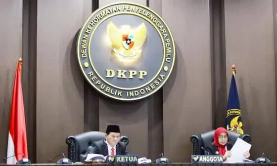ILUSTRASI: Suasana di Ruang Sidang DKPP RI, Jakarta. (ISTIMEWA)