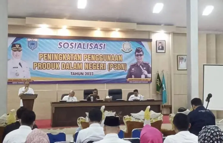 Sosialisasikan P3DN, Kajari Pandeglang Beri Peringatan untuk Kepala OPD