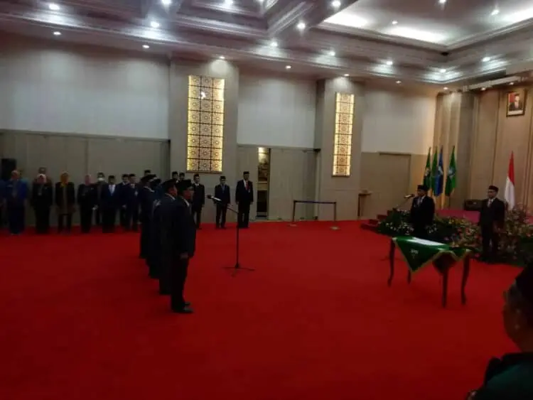 Lima Pejabat Dilantik, Al Muktabar : Jabatan Fungsional dan Struktural Merupakan Satu Kesatuan