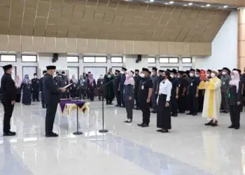 Zaki Lantik dan Ambil Sumpah Jabatan Fungsional dan PNS
