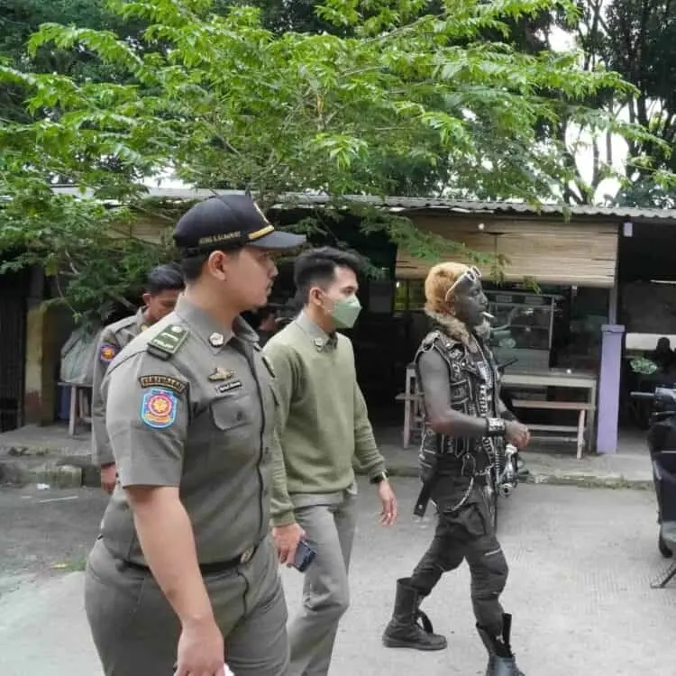 10 Anak Punk Diamankan Satpol PP di Kawasan Puspemkab Tangerang