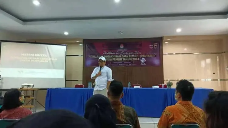 PPS Kelurahan Pondok Jagung Lantik 52 Pantarlih