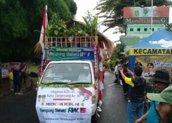 Pawai Mobil Hias di Ciledug, Wujud Cinta Masyarakat Terhadap Kota Tangerang