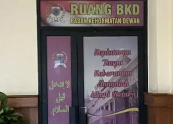 Ruang BKD Pandeglang. (NIPAL SUTIANA/SATELITNEWS.COM)