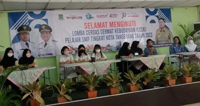 16 SMP di Kota Tangerang Ikut Lomba Cerdas Cermat Kebudayaan 16 SMP di Kota Tangerang Ikut Lomba Cerdas Cermat Kebudayaan