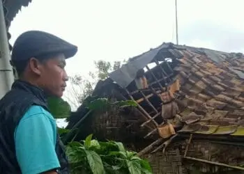 Belasan Rumah di Pandeglang Rusak Diterjang Angin Kencang