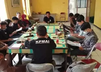 Bersama KPMAI, Sejumlah Mahasiswa Dorong Pemberlakuan Perda PKL di Pandeglang