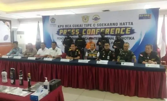 Bea Cukai Soekarno-Hatta Ungkap Penyelundupan Narkoba Cair oleh WNA Brazil