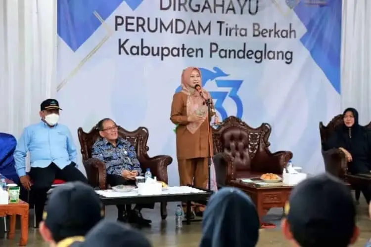 Berusia 33 Tahun, Bupati Irna : Saya Harap Perumdam Tirta Berkah Terus Berinovasi dan Berkreasi