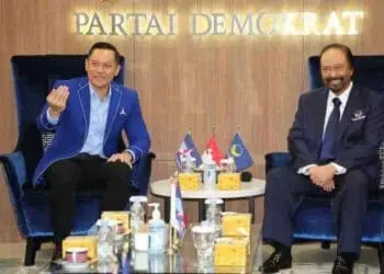 Surya Paloh Bertandang ke Demokrat, AHY Berharap Kapal Koalisi Berlayar dan Menang