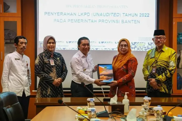 Pemprov Banten Serahkan LKPD 2022, Temuan BPK Masih Menyisakan PR