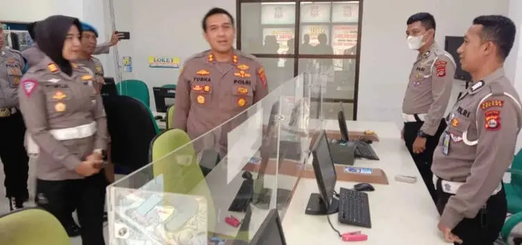 Pastikan Pelayanan Sesuai SOP, Kapolres Serang Lakukan Ini