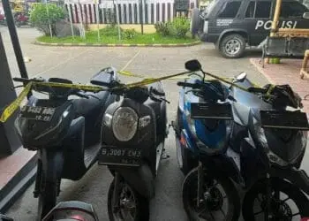 Motor Korban Terpasang GPS, 4 Pelaku Curanmor Dibekuk Polsek Cipondoh