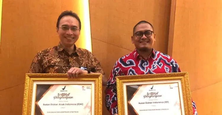 PB ID dan IDAI Raih Penghargaan Dari BPOM