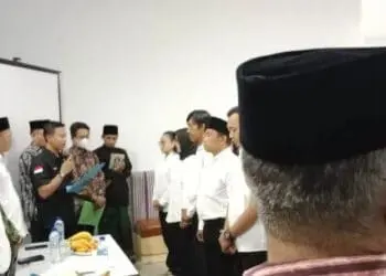 Panitia Pengawas Kelurahan di 3 Kecamatan di Kota Tangerang dikukuhkan