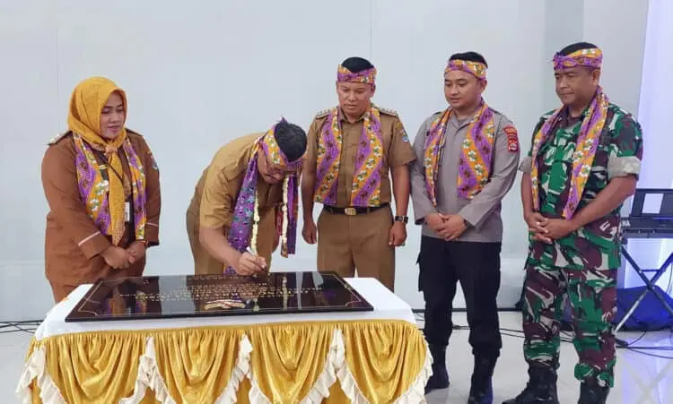 GSG Kelurahan Sukamulya Diresmikan, Asda 1 Puji Keindahan Gedung
