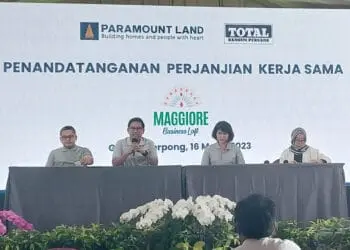 Paramount Land Gandeng Total Bangun Persada Bangun Maggiore Business Loft