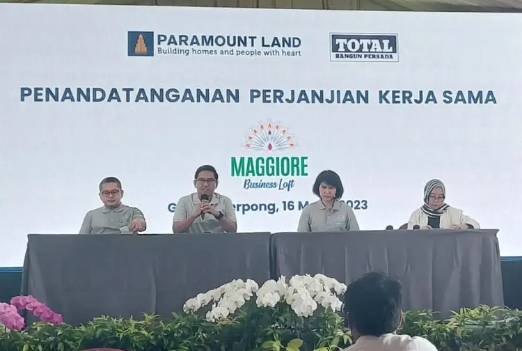 Paramount Land Gandeng Total Bangun Persada Bangun Maggiore Business Loft