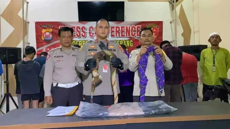 Diduga Akan Perang Sarung, Polsek Pasar Kemis Amankan 28 Anak