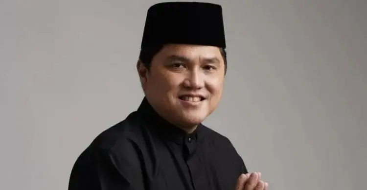 Elektabilitas Erick Thohir Sebagai Cawapres Meroket