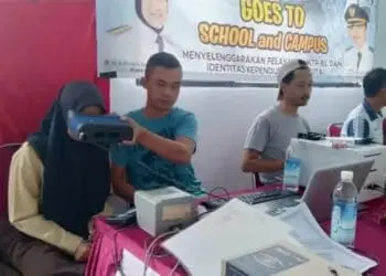 Disdukcapil Lebak Sisir Calon Pemilih Pemula, Gencar Lakukan Perekaman e-KTP