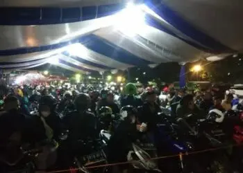 Suasana arus mudik. (DOKUMEN/ISTIMEWA)