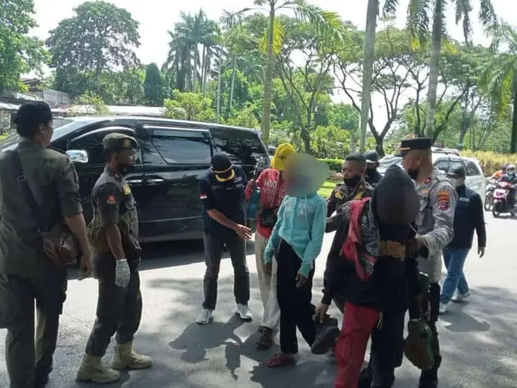 36 Anjal dan Gepeng Diangkut Satpol PP Kabupaten Tangerang