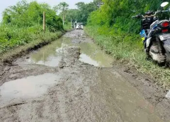 Jalan di Desa Laban Rusak Berat, Bupati Tatu Perintahkan DPUPR Segera Perbaiki