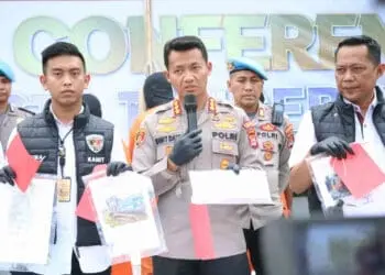 Pelaku Praktik Penambangan dan Jual-Beli Tanah Urukan Ilegal Tanpa Izin Ditangkap Polresta Tangerang