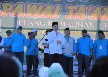 Sambut Ramadan, Arief Bersama Warga Karang Tengah Pawai Ta'aruf