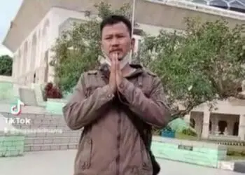Maling Motor Beraksi di Parkiran Masjid Agung Al-Amjad