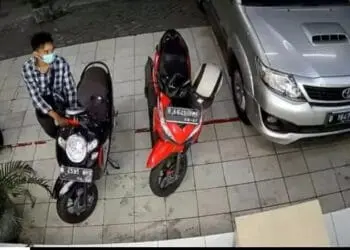 Pelaku Curanmor Gasak Motor Milik Karyawan Apotek di Cibodas Kota Tangerang