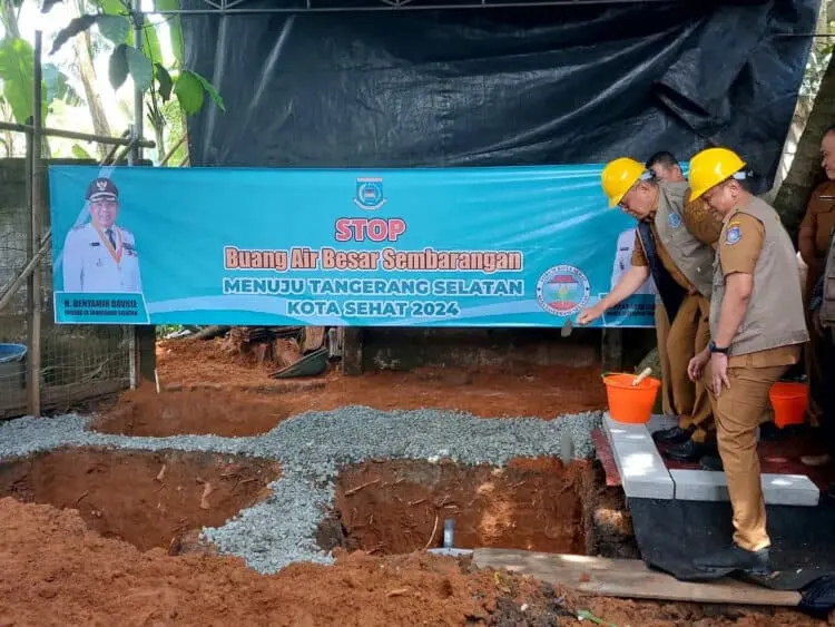 Banyak Warganya BAB Sembarangan, Pemkot Tangsel Bangun 1.800 Septic Tank