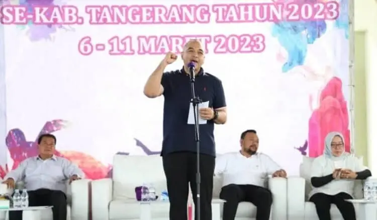 Dibuka Bupati Zaki, Pekan Olahraga Pelajar Kabupaten Tangerang Dimulai