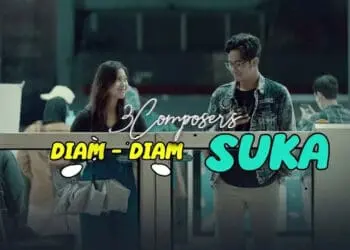 Lirik Lagu Diam Diam Suka - 3 Composers