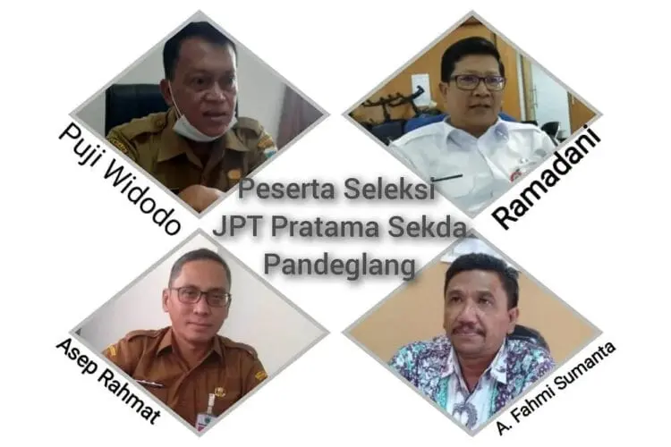 4 Calon Sekda Pandeglang Segera Ikuti Seleksi Kompetensi
