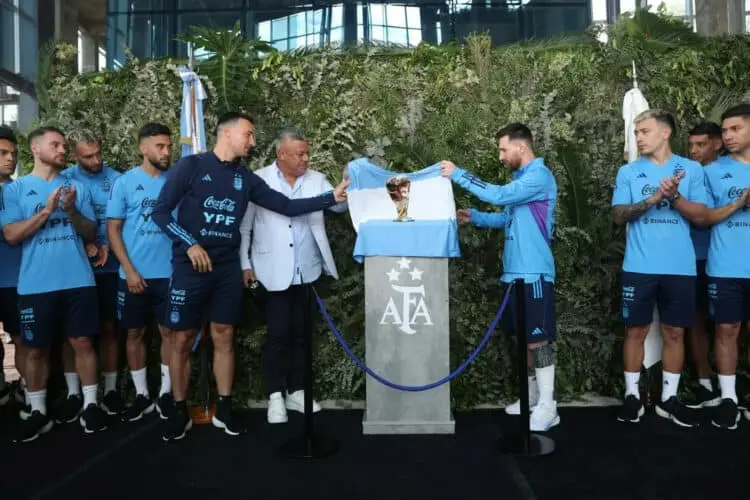 Messi Jadi Nama Kamp Latihan Argentina
