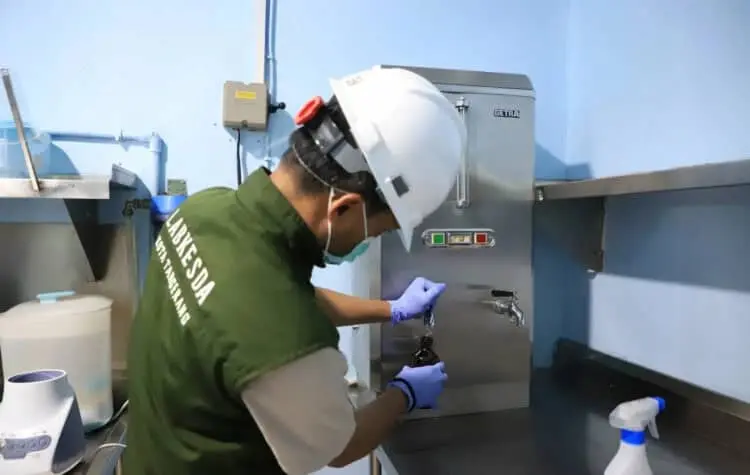 UPT Laboratorium Kota Tangerang Lakukan Uji Kelayakan Air dan Udara