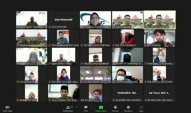 Virtual Job Fair Kota Tangerang Diklaim Serap 19.944 Tenaga Kerja