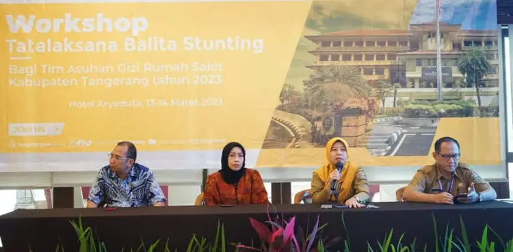 Atasi Kasus Stunting di Kabupaten Tangerang, RS Diminta Bentuk Tim Asuhan Gizi