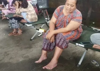 Warga Kecamatan Benda Terdampak Banjir Mulai Keluhkan Penyakit Kulit