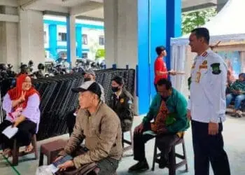 Posko Mudik Gratis di Kantor Dishub Kota Tangerang Mulai Didatangi Calon Pemudik