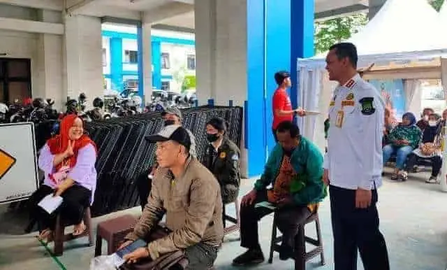 Posko Mudik Gratis di Kantor Dishub Kota Tangerang Mulai Didatangi Calon Pemudik
