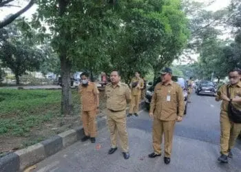Sidak Pembangunan Jalan, Wali kota Arief Minta Pengerjaan Jangan Asal Jadi