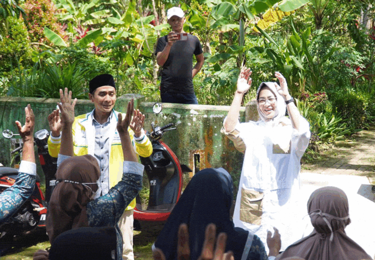 Tetap Bugar saat Puasa, Airin Ajak Warga Berolahraga