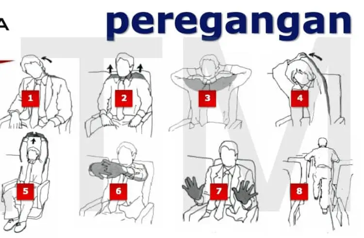 Gerakan Peregangan Selama Perjalanan Mudik.
