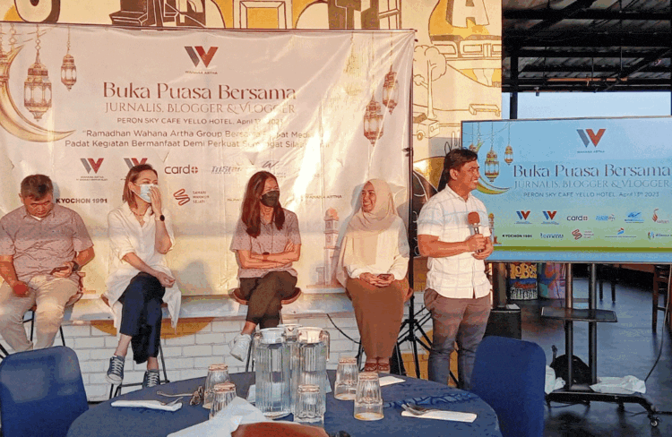 Wahana Artha Group Gelar Buka Puasa Bareng Pegiat Media