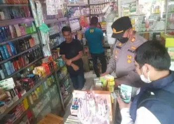 Razia Toko Penjual Obat Keras di Kota Tangerang, Empat Orang Diamankan