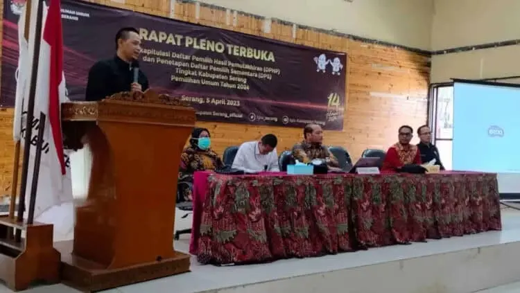 Daftar Pemilih di Kabupaten Serang Bertambah 180.000