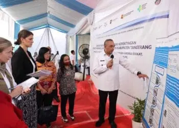 Delegasi Amerika Serikat Tinjau Program Sanitasi Kabupaten Tangerang